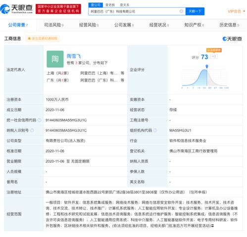 阿里巴巴在廣東成立新公司，積極布局區(qū)塊鏈技術領域